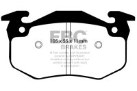 EBC Rear Brake Pad Set BlackStuff - Renault Models