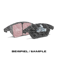 EBC Bremsbeläge Set BlackStuff hinten - Lexus/...