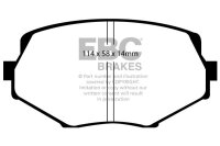 EBC Front Brake Pad Set BlackStuff - Mazda Models