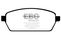EBC Front Brake Pad Set BlackStuff - Suzuki Models