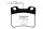 EBC Front Brake Pad Set BlackStuff - Citroen Models
