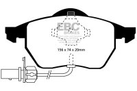 EBC Front Brake Pad Set BlackStuff - Audi/ Ford/ Seat/ VW...