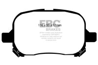 EBC Front Brake Pad Set BlackStuff - Toyota Models