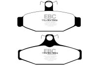 EBC Bremsbeläge Set BlackStuff hinten - Chevrolet/...