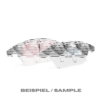 EBC Front Brake Pad Set BlackStuff - Ford/ Mazda Models