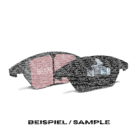 EBC Bremsbeläge Set BlackStuff hinten - Bmw/ MG/ Rover Modelle
