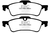 EBC Bremsbeläge Set BlackStuff hinten - Mini Modelle
