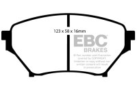 EBC Front Brake Pad Set BlackStuff - Mazda Models
