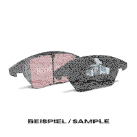 EBC Rear Brake Pad Set BlackStuff - Renault Models