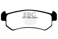 EBC Bremsbeläge Set BlackStuff hinten - Chevrolet/ Daewoo Modelle