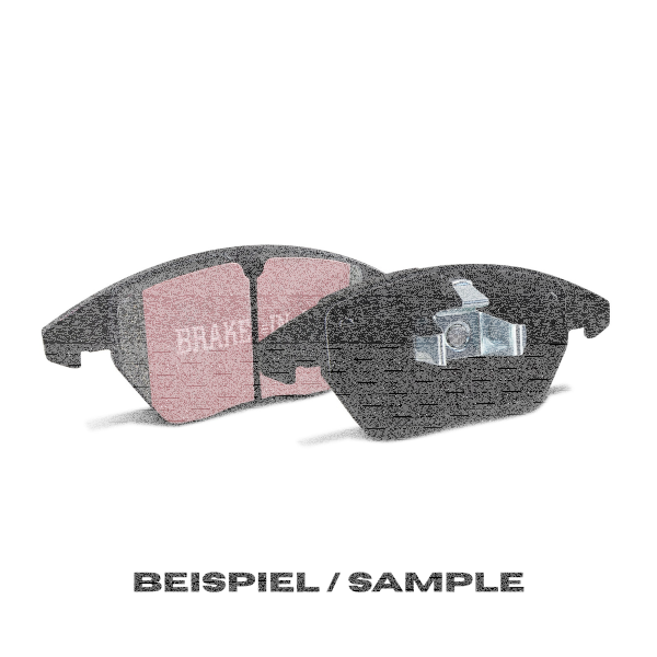 EBC Bremsbeläge Set BlackStuff hinten - Chrysler/ Dodge/ Jeep/ Mitsubishi Modelle
