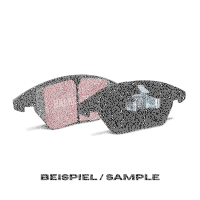 EBC Bremsbeläge Set BlackStuff hinten - BMW Modelle