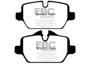 EBC Rear Brake Pad Set BlackStuff - BMW Models
