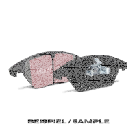 EBC Bremsbeläge Set BlackStuff hinten - BMW Modelle