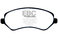 EBC Front Brake Pad Set BlackStuff - Chrysler/ Jeep Models
