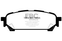 EBC Bremsbeläge Set BlackStuff hinten - Subaru Modelle