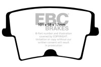 EBC Rear Brake Pad Set BlackStuff - Chrysler/ Dodge Models