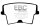 EBC Rear Brake Pad Set BlackStuff - Chrysler/ Dodge Models