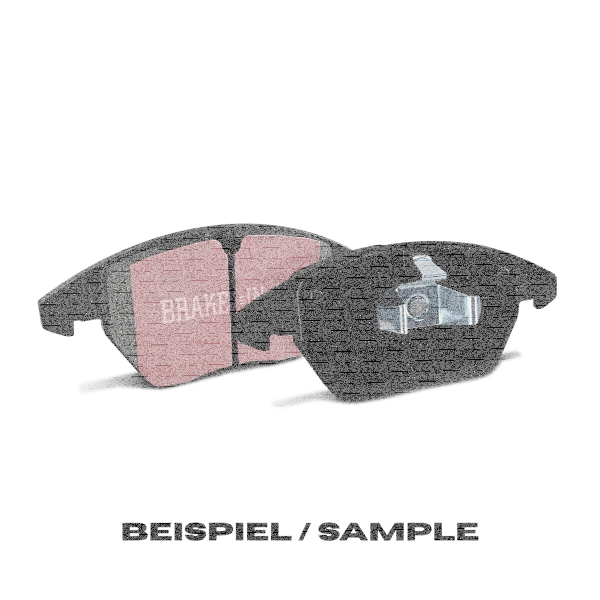EBC Bremsbeläge Set BlackStuff hinten - Chrysler/ Dodge/ Lancia Modelle