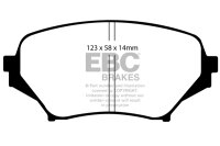 EBC Front Brake Pad Set BlackStuff - Mazda Models