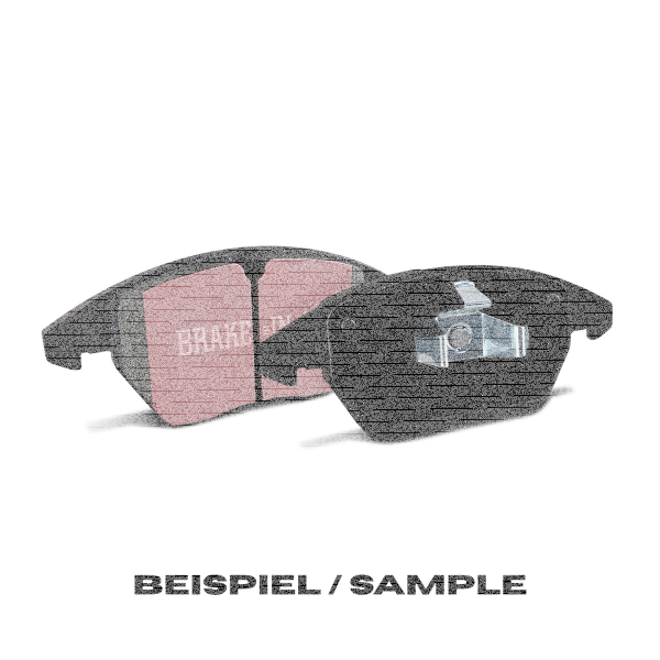 EBC Bremsbeläge Set BlackStuff hinten - Chrysler/ Dodge/ Fiat/ Lancia Modelle