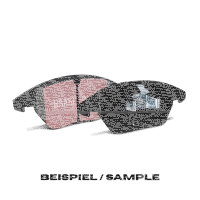 EBC Bremsbeläge Set BlackStuff hinten - Honda Modelle