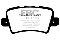 EBC Bremsbeläge Set BlackStuff hinten - Honda Modelle