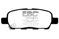 EBC Rear Brake Pad Set BlackStuff - Infiniti/ Nissan/...
