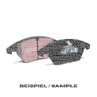 EBC Bremsbeläge Set BlackStuff hinten - Honda Modelle