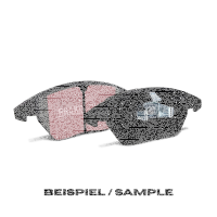 EBC Bremsbeläge Set BlackStuff hinten - Audi Modelle