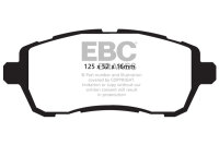 EBC Front Brake Pad Set BlackStuff - Ford Models