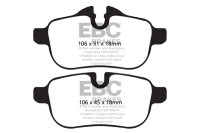 EBC Bremsbeläge Set BlackStuff hinten - BMW Modelle