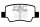 EBC Rear Brake Pad Set BlackStuff - Toyota Models