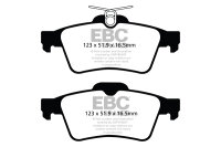 EBC Rear Brake Pad Set BlackStuff - Peugeot Models