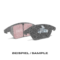 EBC Bremsbeläge Set BlackStuff hinten - BMW Modelle