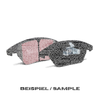 EBC Bremsbeläge Set BlackStuff hinten - Honda Modelle