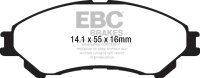 EBC Front Brake Pad Set BlackStuff - Suzuki Models