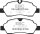 EBC Rear Brake Pad Set BlackStuff - Ford Models