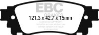 EBC Bremsbeläge Set BlackStuff hinten - Lexus/...