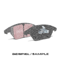 EBC Bremsbeläge Set BlackStuff hinten - Honda Modelle