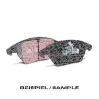 EBC Bremsbeläge Set BlackStuff hinten - Alpine Modelle