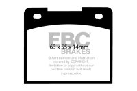 EBC Front Brake Pad Set GreenStuff - De Tomaso/ Lancia/...