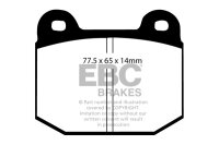 EBC Rear Brake Pad Set GreenStuff - Caterham/ Morgan/...