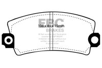 EBC Front Brake Pad Set GreenStuff - Alpine/ Citroen/...
