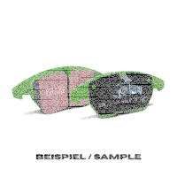 EBC Bremsbeläge Set GreenStuff hinten - Subaru Modelle