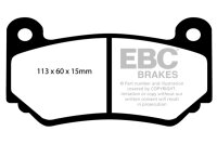 EBC Front Brake Pad Set GreenStuff - Ariel/ Caterham/...