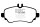 EBC Front Brake Pad Set GreenStuff - Mercedes Models