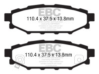 EBC Rear Brake Pad Set GreenStuff - Subaru/ Toyota Models