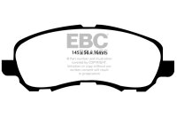 EBC Front Brake Pad Set GreenStuff - Chrysler/ Citroen/...