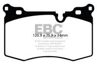 EBC Front Brake Pad Set GreenStuff - Mini Models